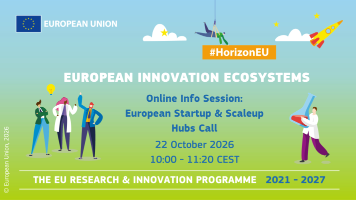 European Startup and Scaleup Hubs pilot banner