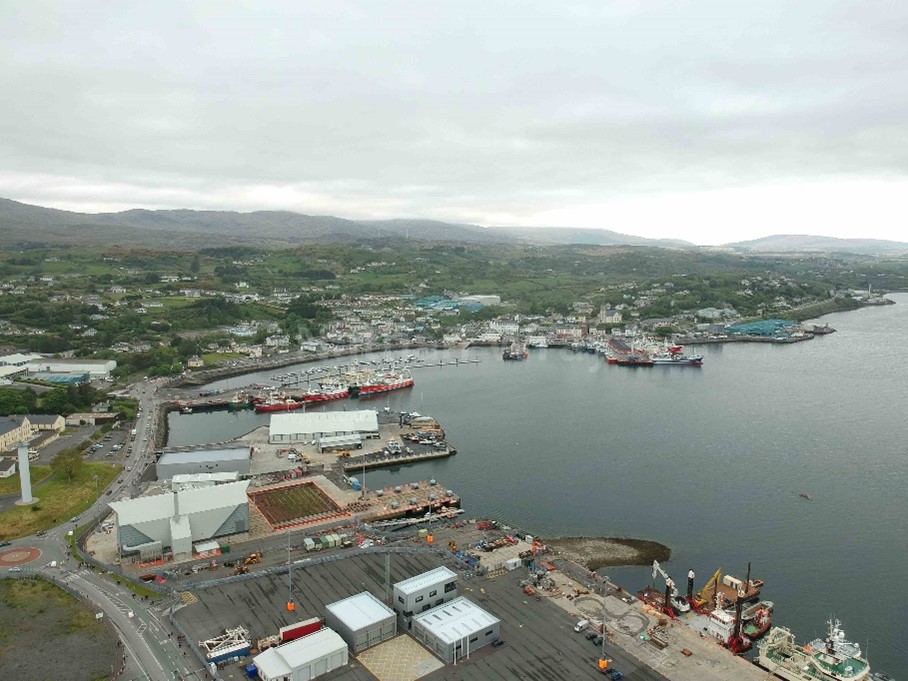 Killybegs Harbour - Side View