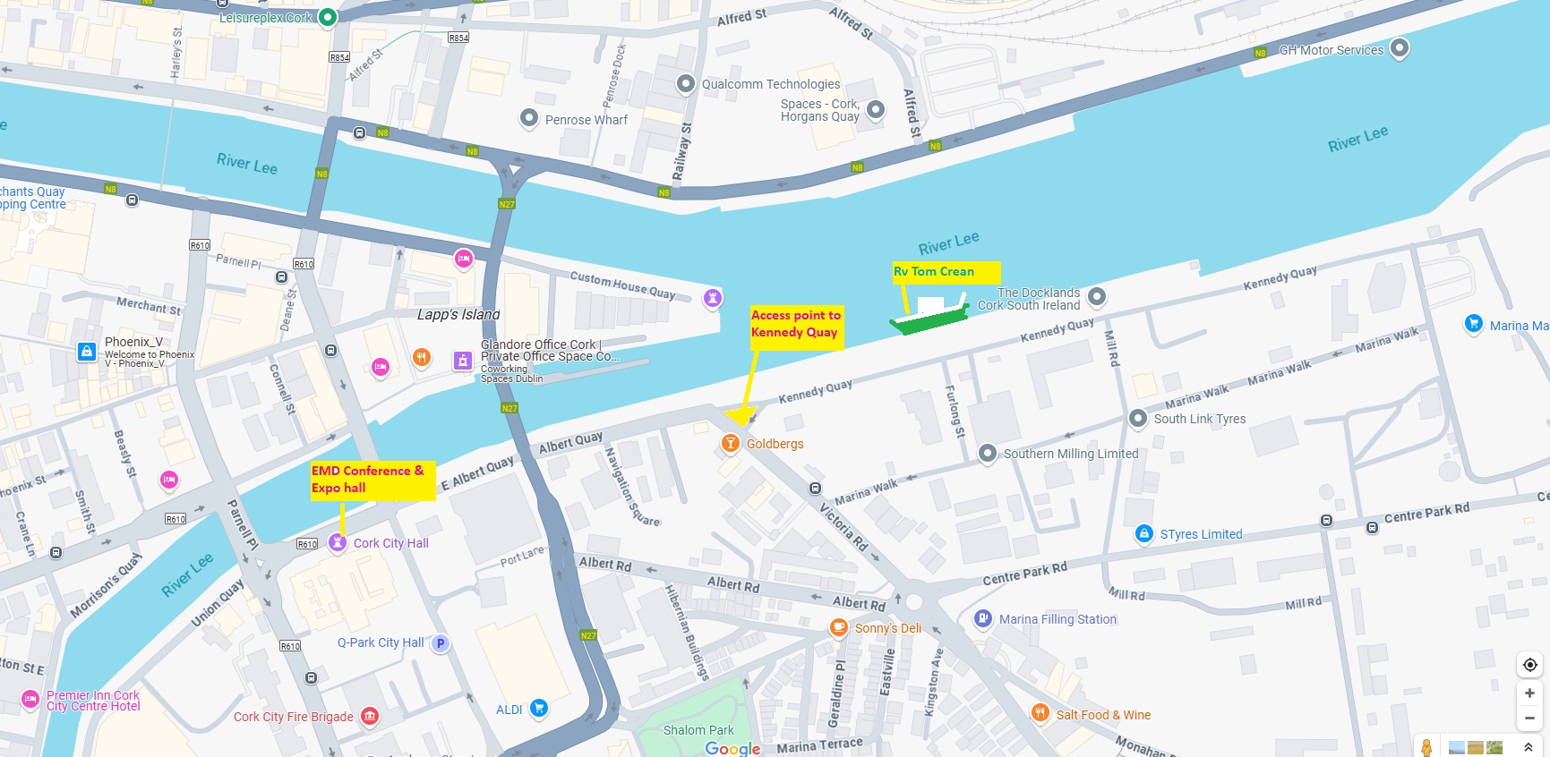 event location map