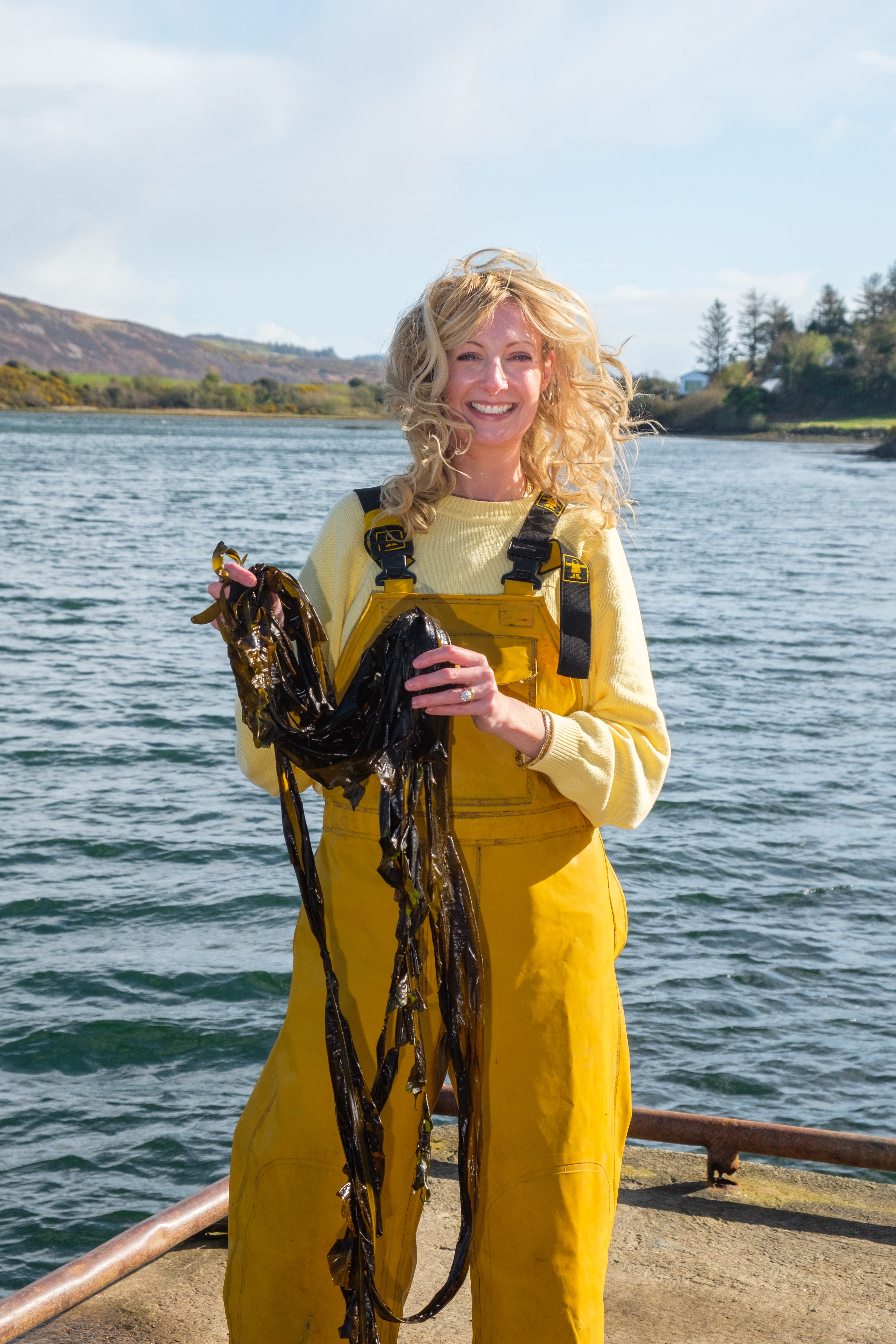 Lorraine Gallagher, Founder of The Seaweed Company. (Photographer: Loïc Wall)
