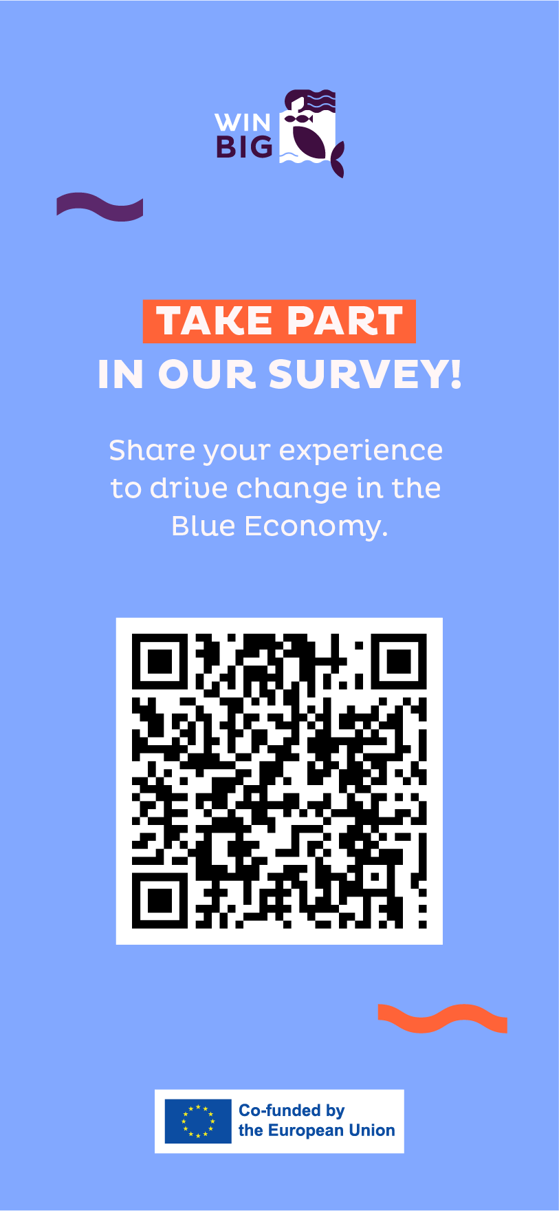 WINBIG Women in the Blue Economy Survey QR Code