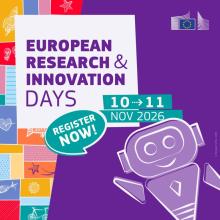 European Research and Innovation Days banner