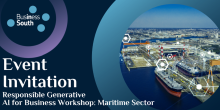 Responsible Generative AI for Business Workshop: Maritime Sector banner